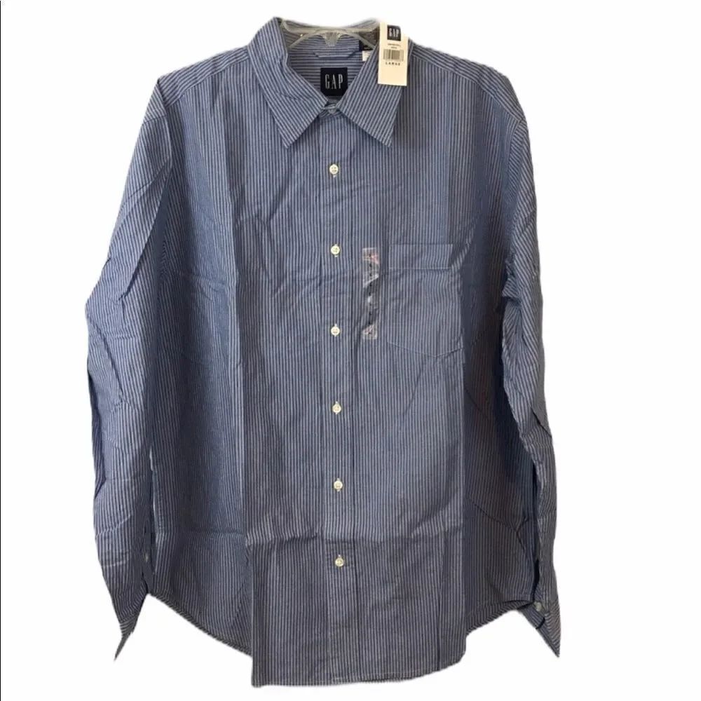 Gap cotton Button down shirt L